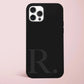 Custom Subtle Name & Text Silicone Phone Case for iPhone, Samsung Galaxy and Google Pixel