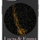 Custom Star Map Night Sky Print Phone Case for iPhone, Samsung and Google Pixel