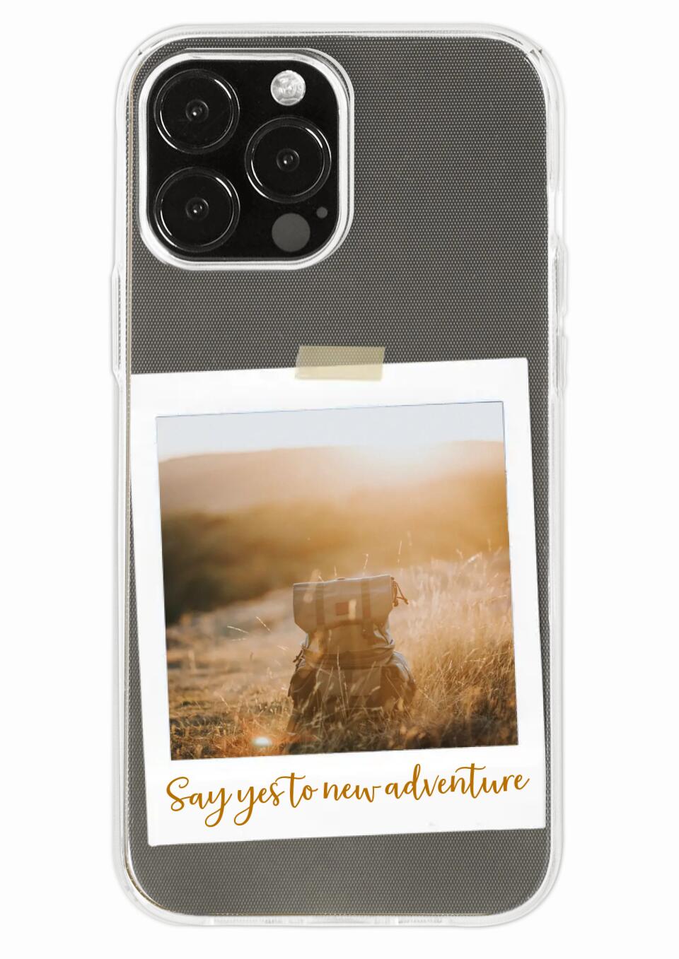 Polaroid Photo - Custom Monogram Personalised Mobile Phone Case for iPhone, Samsung Galaxy and Google Pixel