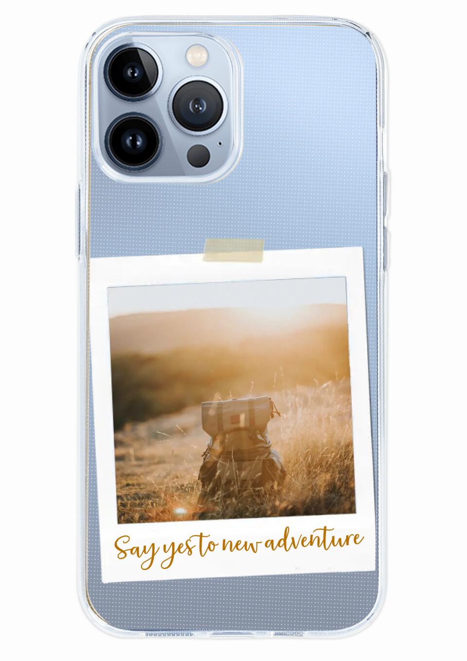 Polaroid Photo - Custom Monogram Personalised Mobile Phone Case for iPhone, Samsung Galaxy and Google Pixel