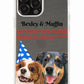 Draw Dogs or Any Pets Into Cartoon Portrait - Custom Art Pet Portrait Phone Case for iPhone, Samsung Galaxy and Google Pixel