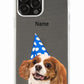 Draw Dogs or Any Pets Into Cartoon Portrait - Custom Art Pet Portrait Phone Case for iPhone, Samsung Galaxy and Google Pixel